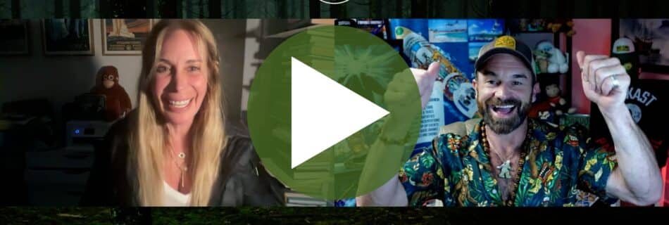 RPG and Dr. Mireya Mayor during Part 2 of their live Q&A discussing cryptids, paranormal phenomena, and water-based encounters